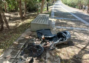 El Ayuntamiento de Pájara denuncia ante la Guardia Civil reiterados actos vandálicos en la localidad de Costa Calma