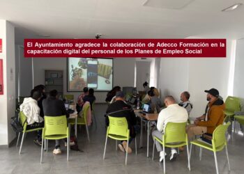 El Ayuntamiento de Puerto del Rosario agradece la colaboración de Adecco Formación en la capacitación digital del personal de los Planes de Empleo Social