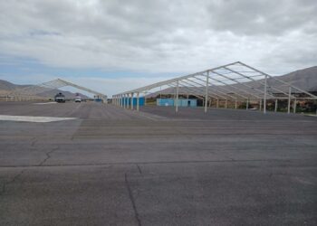 Pájara instala las carpas para Feaga 2026