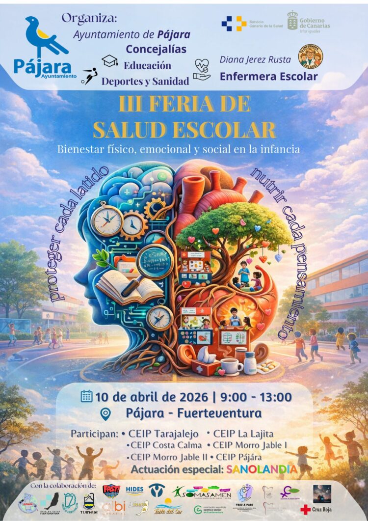 Pájara celebra la III Feria de Salud Escolar para promover el bienestar integral de la infancia