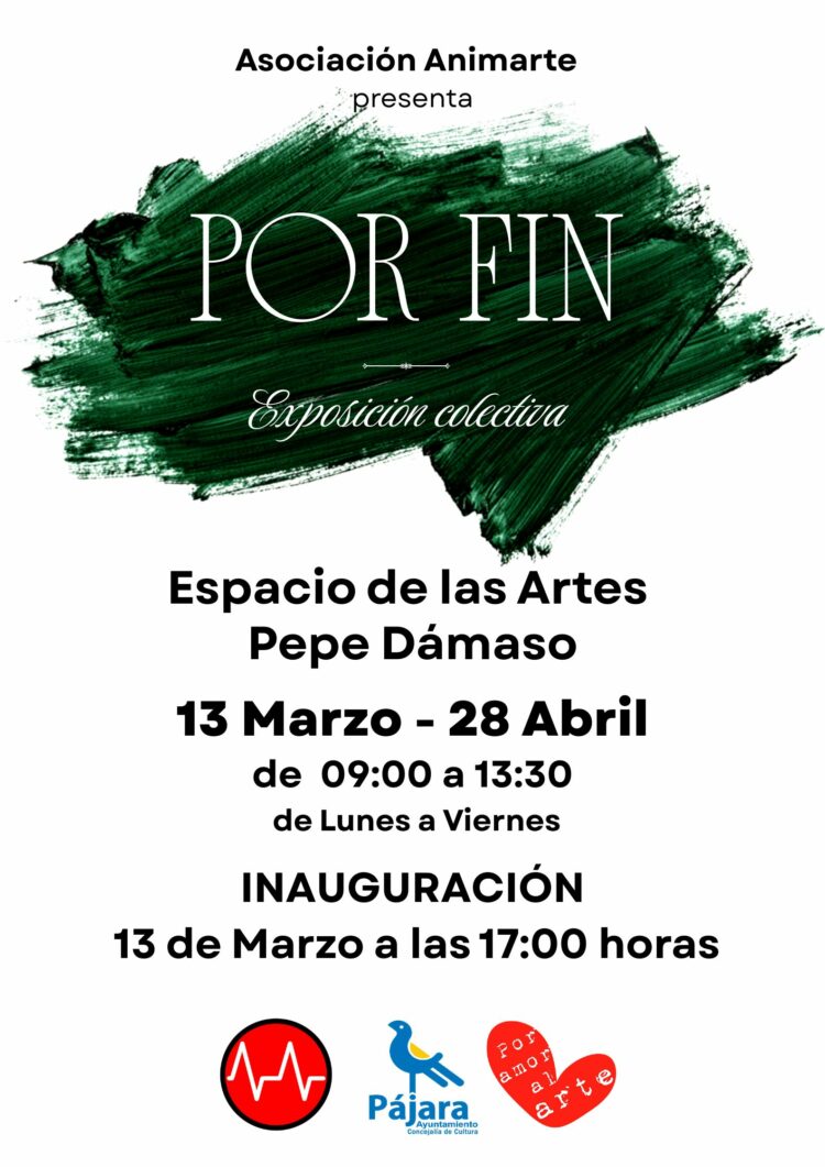 El Espacio de las Artes Pepe Dámaso acogerá la exposición colectiva ‘Por fin’