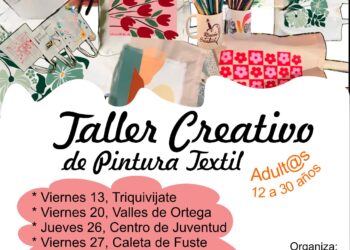 Caleta de Fuste recibe este viernes el Taller Creativo de Pintura Textil