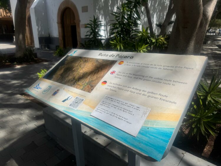 El Ayuntamiento de Pájara habilita una nueva página web accesible para consultar las rutas y senderos del proyecto `Pájara al dedillo´