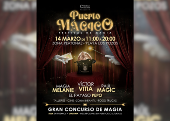 Puerto del Rosario celebra el festival “Puerto Mágico”, una jornada dedicada al ilusionismo y al ocio familiar en la Playa de Los Pozos