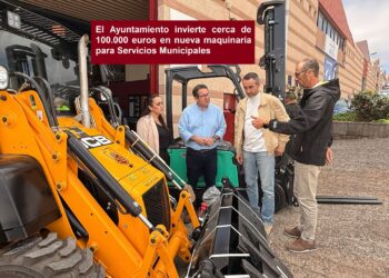 El Ayuntamiento de Puerto del Rosario invierte cerca de 100.000 euros en nueva maquinaria para Servicios Municipales