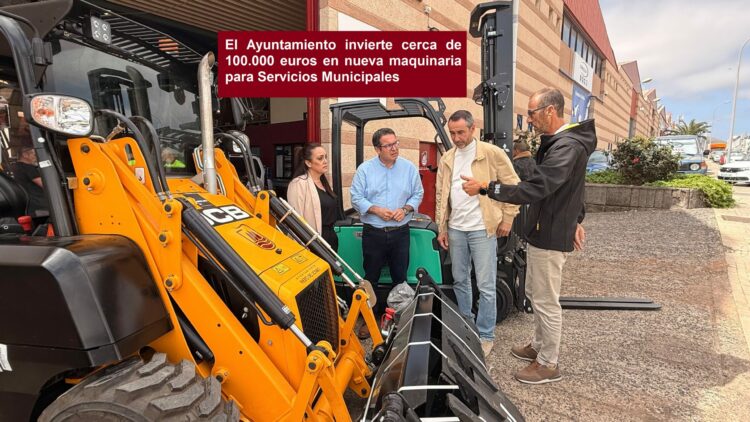 El Ayuntamiento de Puerto del Rosario invierte cerca de 100.000 euros en nueva maquinaria para Servicios Municipales