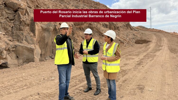 Puerto del Rosario inicia las obras de urbanización del Plan Parcial Industrial Barranco de Negrín