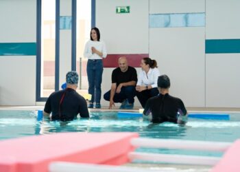 La Piscina Terapéutica Insular se encuentra funcionando a pleno rendimiento
