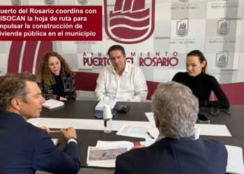 Puerto del Rosario coordina con VISOCAN la hoja de ruta para impulsar la construcción de vivienda pública en el municipio