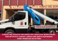 Puerto del Rosario refuerza sus servicios municipales con un nuevo camión ligero con cesta elevadora para trabajos en altura