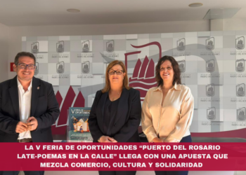 La V Feria de Oportunidades “Puerto del Rosario Late-Poemas en la calle” llega con una apuesta que mezcla comercio, cultura y solidaridad