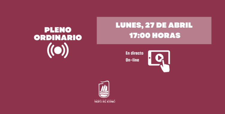 Pleno ordinario abril
