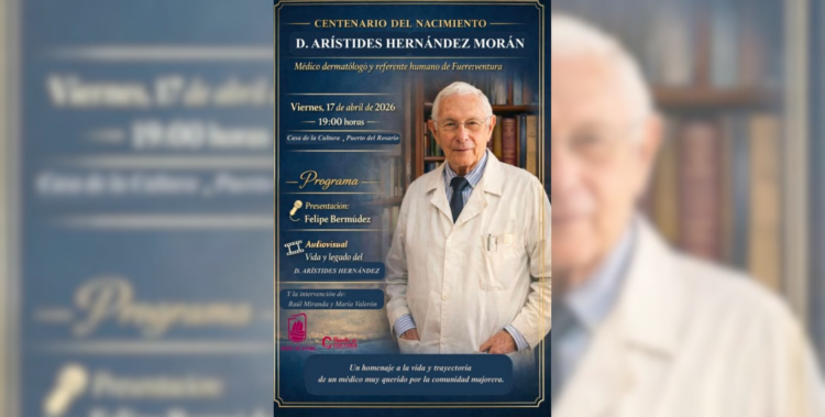 Puerto del Rosario homenajea a Don Arístides en el centenario de su nacimiento