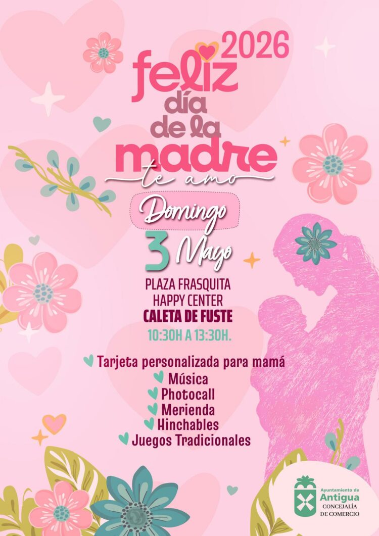Caleta de Fuste celebra el Día de la Madre con una gran fiesta familiar