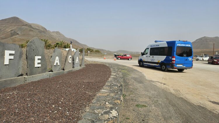 La Policía Local de Antigua coordinó con eficacia el dispositivo vial y de seguridad de FEAGA 2026