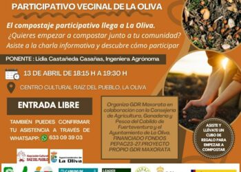 Cabildo y GDR Maxorata imparten una charla informativa sobre compostaje participativo vecinal