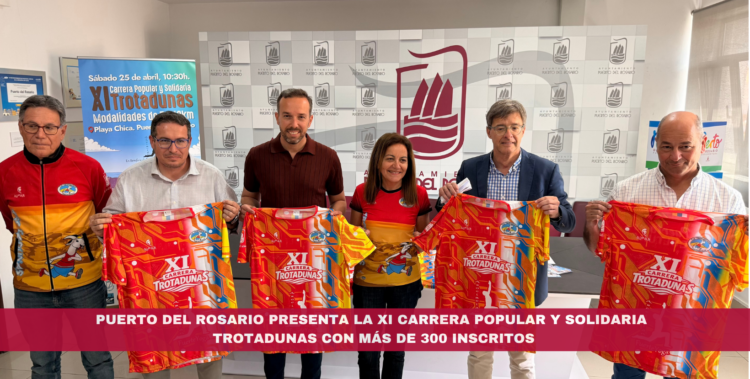 Puerto del Rosario presenta la XI Carrera Popular y Solidaria Trotadunas con más de 300 inscritos