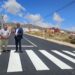 Antigua colabora con el Cabildo en la finalización de los nuevos viales asfaltados en Valles de Ortega y Casillas de Morales