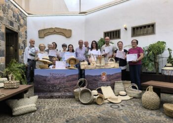Veinte personas se forman en cestería de Palma gracias al convenio entre Cabildo y Ayuntamiento de Betancuria