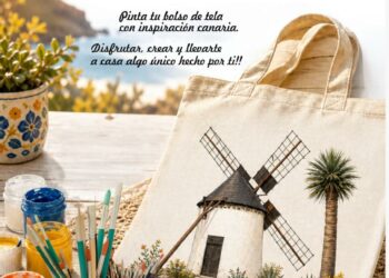Antigua organiza un nuevo taller creativo de pintura textil