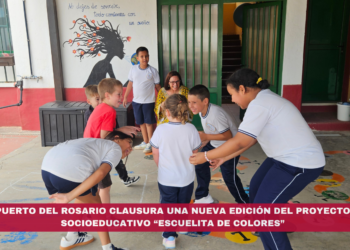 Puerto del Rosario clausura una nueva edición del proyecto socioeducativo “Escuelita de Colores”