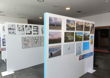 La exposición Maxo Arte Joven se puede visitar en el Auditorio de Antigua hasta el 15 de junio