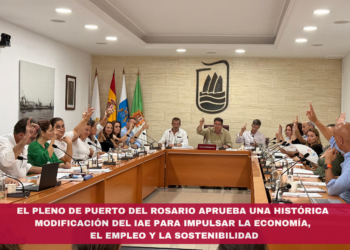 El Pleno de Puerto del Rosario aprueba una histórica modificación del IAE para impulsar la economía, el empleo y la sostenibilidad