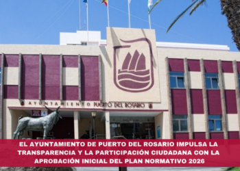 El Ayuntamiento de Puerto del Rosario impulsa la transparencia y la participación ciudadana con la aprobación inicial del Plan Normativo 2026