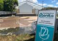 La plaza de Tiscamanita se cobija bajo la sombra de su nueva pérgola