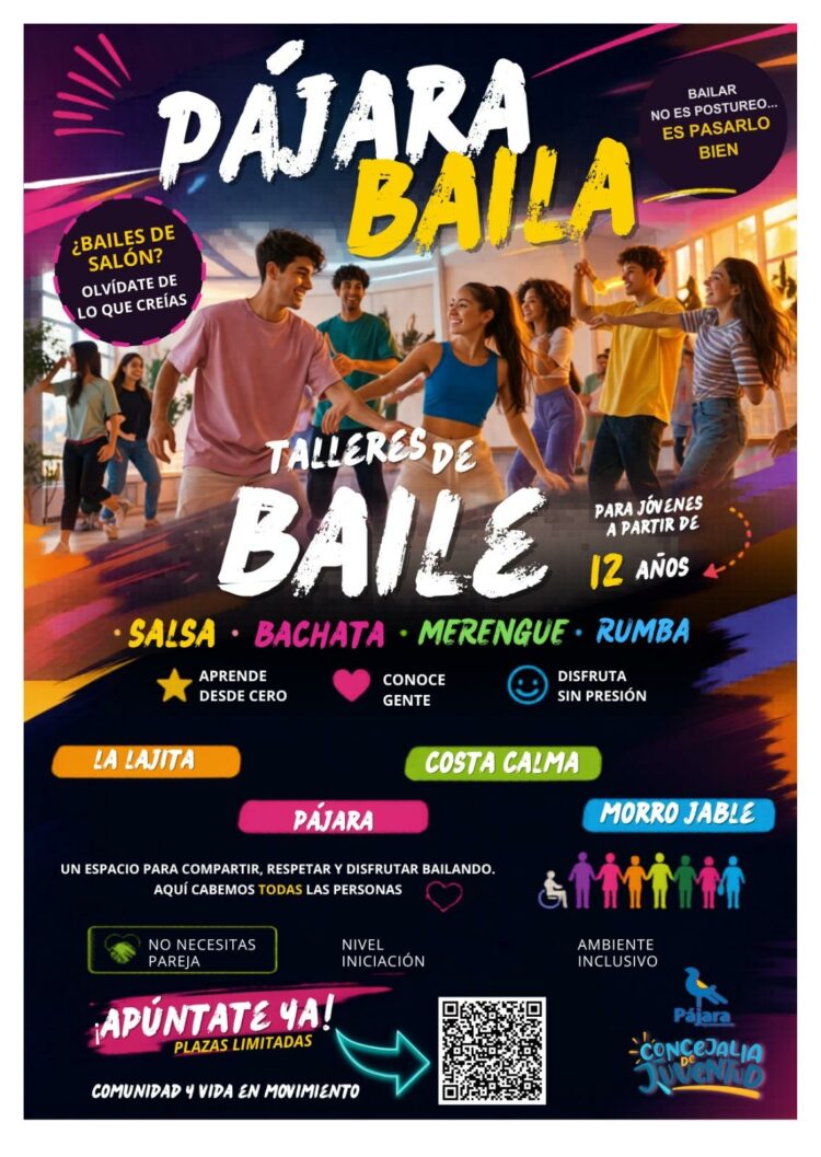 La Concejalía de Juventud crea el programa ‘Pájara Baila’
