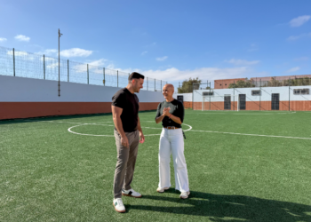 Deportes La Oliva remodela el campo anexo al Jonathan Sesma González