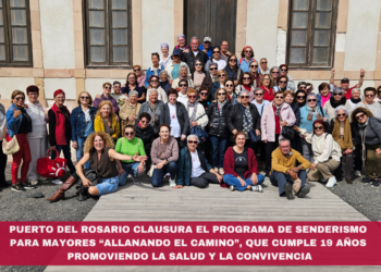 Puerto del Rosario clausura el programa de senderismo para mayores “Allanando el Camino”, que cumple 19 años promoviendo la salud y la convivencia