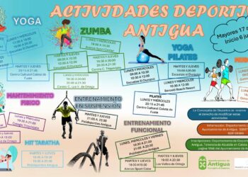 El Ayuntamiento de Antigua lanza una atractiva programación deportiva este verano
