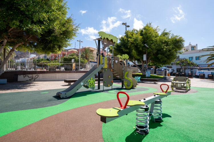 El Ayuntamiento de Pájara finaliza las obras del parque infantil San Miguel en Morro Jable