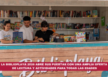 La Biblioplaya 2026 abre sus puertas con una amplia oferta de lectura y actividades para todas las edades