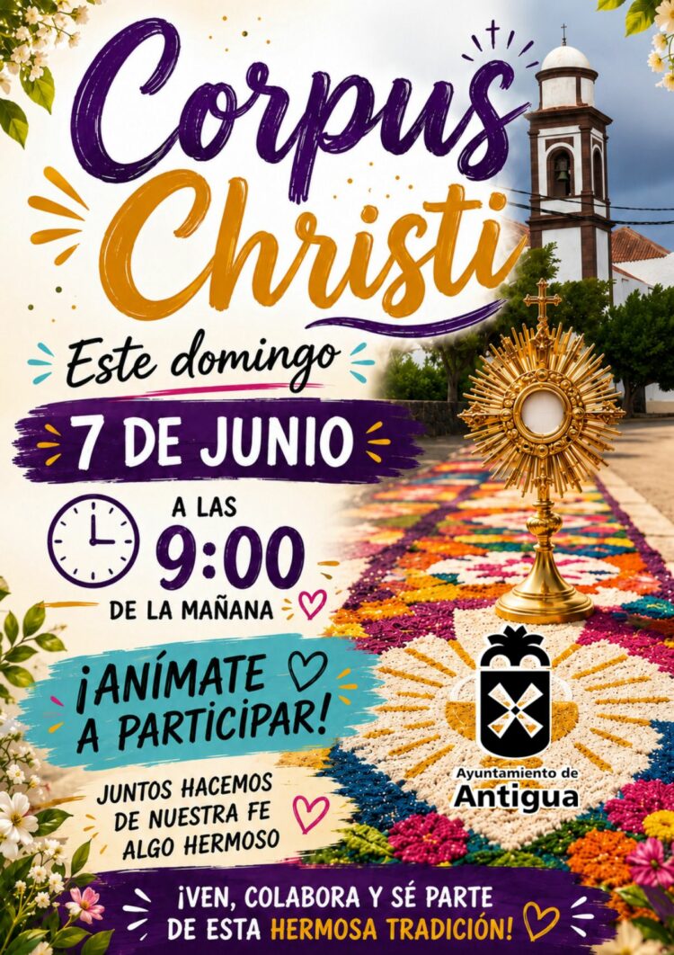 Antigua confecciona este domingo las alfombras de sal del Corpus Christi