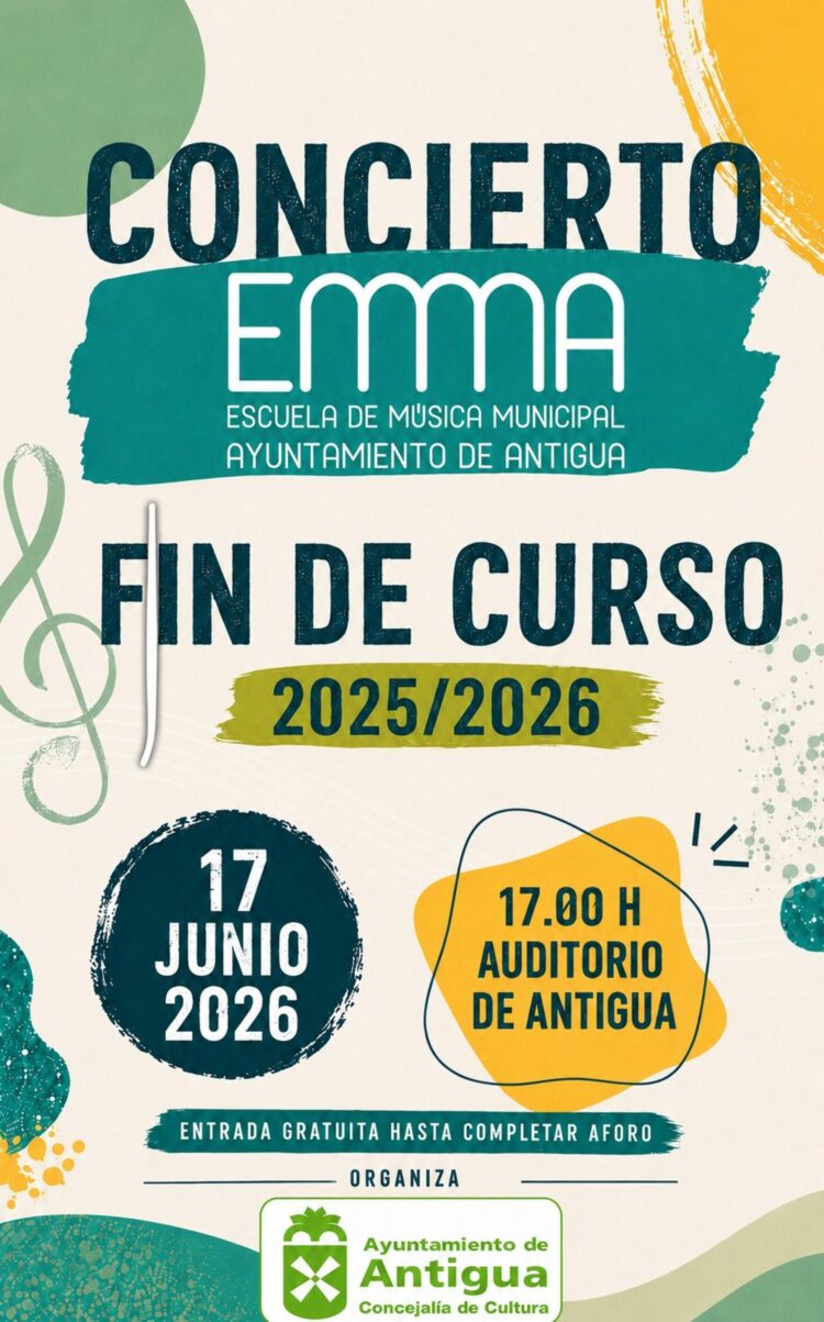 La Escuela de Música Municipal celebra el concierto de fin de curso el 17 de junio en el Auditorio