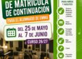 El Ayuntamiento de Antigua recuerda la renovación de la matrícula para el próximo curso en la Escuela de Música Municipal