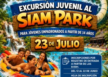 El Ayuntamiento de Antigua organiza una divertida excursión juvenil al Siam Park