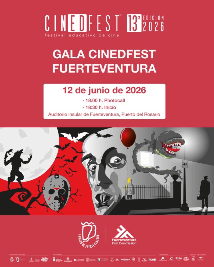 Trece centros educativos de Fuerteventura participan en la gala insular de Cinedfest 2026