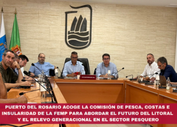 Puerto del Rosario acoge la Comisión de Pesca, Costas e Insularidad de la FEMP para abordar el futuro del litoral y el relevo generacional en el sector pesquero
