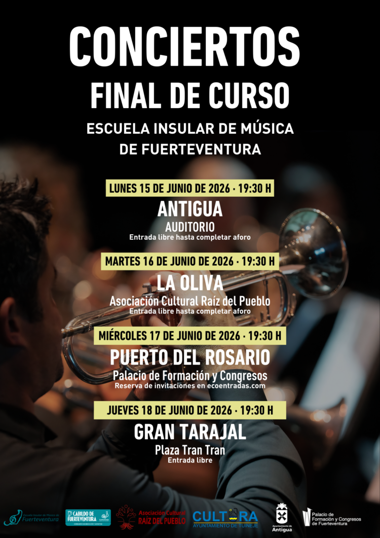 Escuela Insular de Músicconciertos de final de curso | Cabildo de Fuerteventura