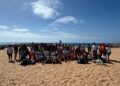 Encuentro del alumnado de 6.º de Primaria en la Playa de La Guirra