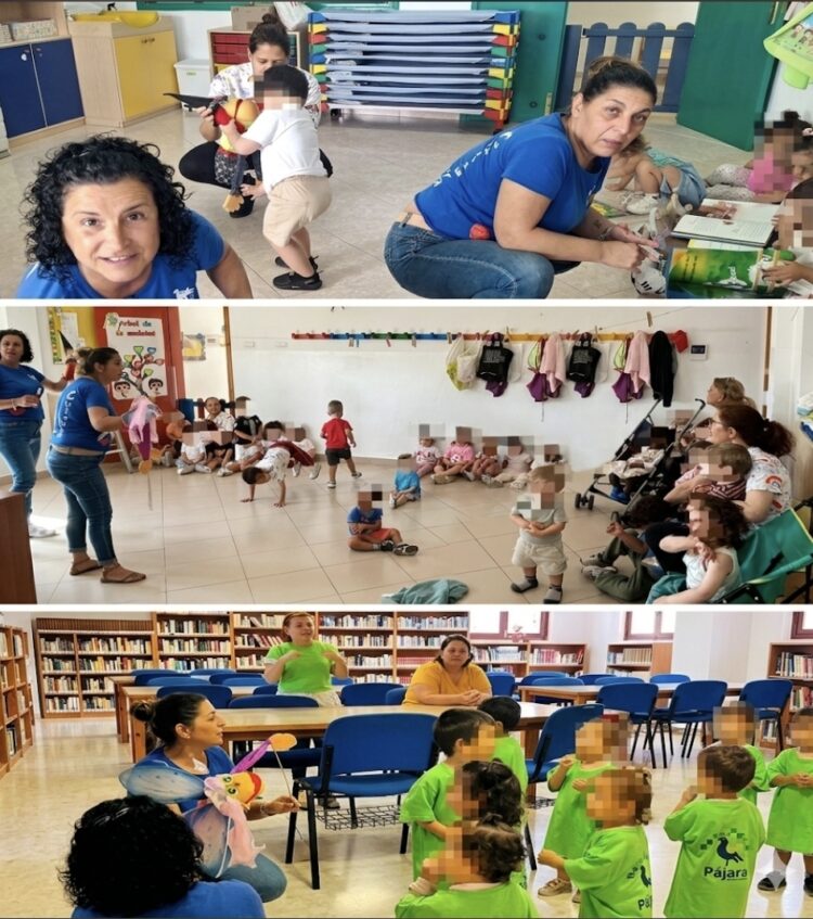 Las Escuelas Infantiles Municipales de Pájara celebran una jornada de cuentacuentos y títeres para fomentar el hábito lector