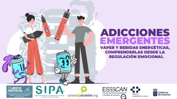 formación sobre vapeadores y bebidas energética | Cabildo Fuerteventura