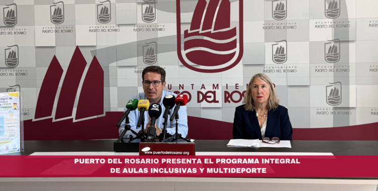 Puerto del Rosario presenta el Programa Integral de Aulas Inclusivas y Multideporte