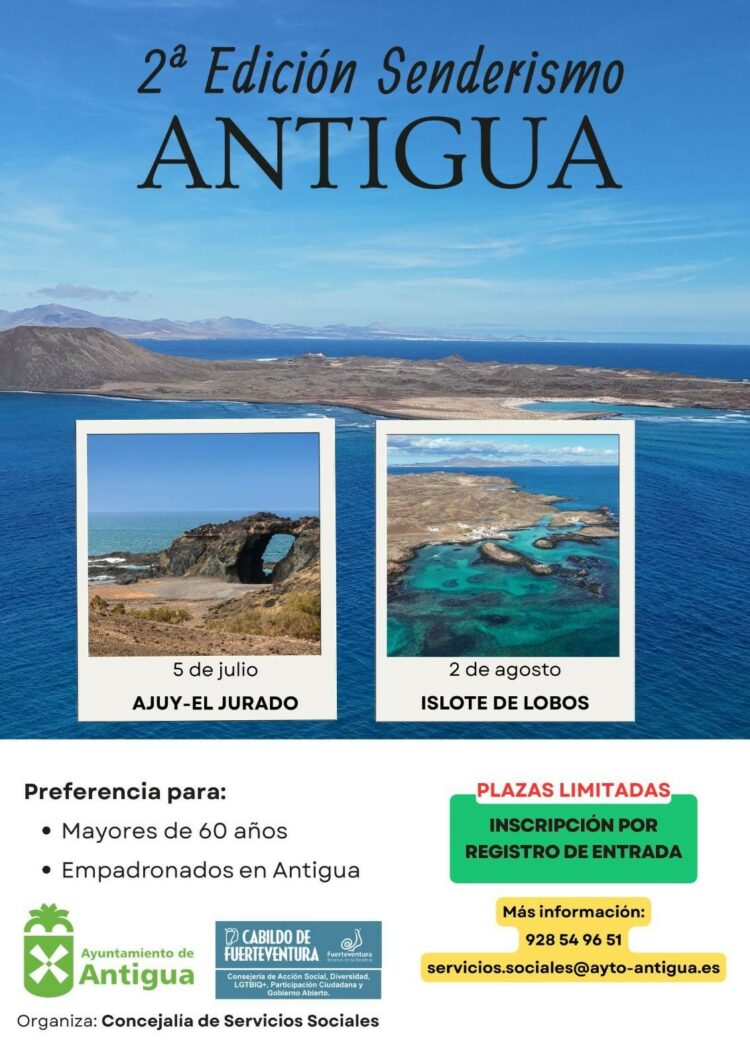 El segundo programa de Senderismo para Mayores transcurrirá por Ajuy-El Jurado y Lobos