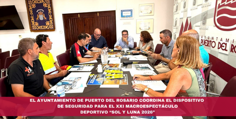 El Ayuntamiento de Puerto del Rosario coordina el dispositivo de seguridad para el XXI Macroespectáculo Deportivo “Sol y Luna 2026”