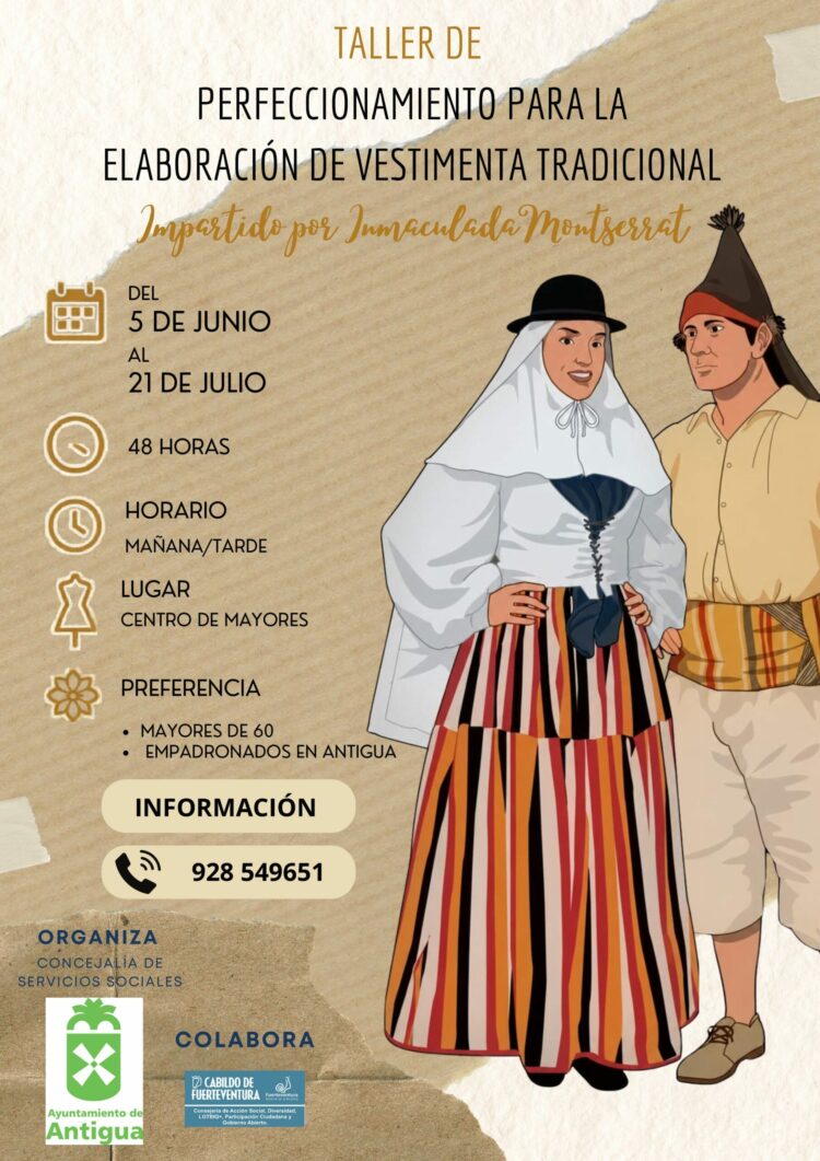 Comienza un Taller de Perfeccionamiento de la Vestimenta Tradicional