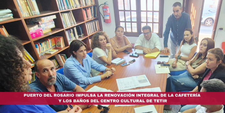 Puerto del Rosario impulsa la renovación integral de la cafetería y los baños del Centro Cultural de Tetir